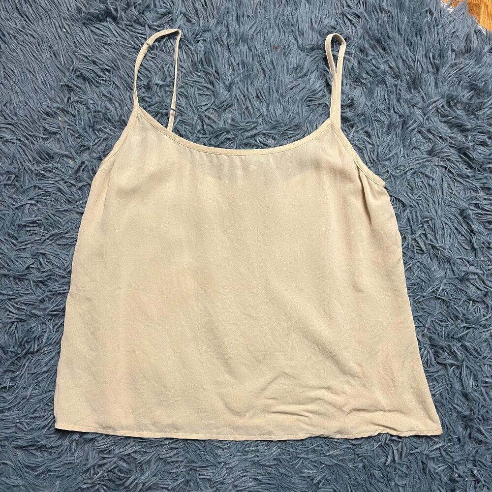 Emanuel Ungaro Cream Silk Cami Top Size 8
